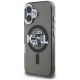 2. Etui Karl Lagerfeld IML Glitter Karl & Choupette Sketch Logo MagSafe na iPhone 16 - czarne