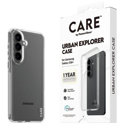5. Etui CARE by PanzerGlass Urban Explorer Transparent na Samsung Galaxy S26+ - przezroczyste