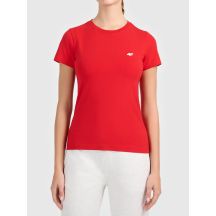 T-shirt slim bawełniany damski 4F 4FWAW26TTSHF3500-62S