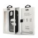 8. Etui Karl Lagerfeld Saffiano Ikonik Karl's Head na iPhone 13 mini - czarne