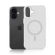 4. Etui 3mk Smoke MagCase na iPhone 17 - białe-półprzezroczyste