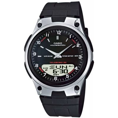 Zegarek Męski CASIO DUAL AW-80-1AVDF + BOX