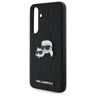 6. Karl Lagerfeld KLHCS24FEPGKLKCPK Sam S24  FE S721 czarny/black hardcase Monogram Karl&Chaoupette Head Pin
