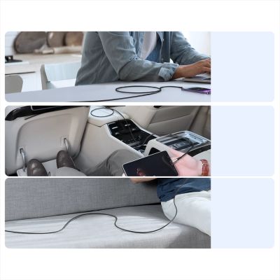 9. Kabel Joyroom Pioneer Series SA31-AL3 USB-A / Lightning 3A 1.2m - czarny