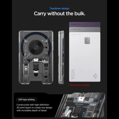 7. Portfel magnetyczny Spigen Ultra Hybrid Wallet MagSafe na telefon - Neo One