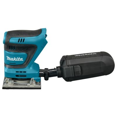 3. Makita DBO484Z przenośna szlifierka Losowa szlifierka oscylacyjna 14000 OPM Czarny, Niebieski
