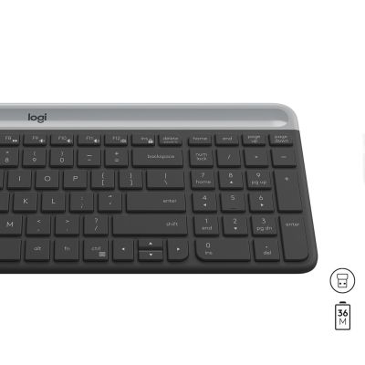 17. Wireless Keyboard and Mouse Combo MK470 GRAPHITE