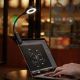 8. Lampka bezprzewodowa Tech-Protect LL100 z klipsem + Kabel USB-A / USB-C 30 cm - czarna