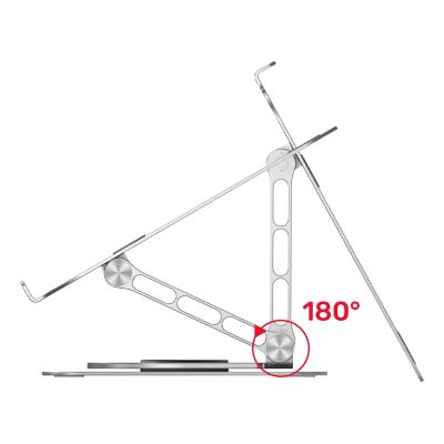 10. UNITEK PODSTAWKA POD LAPTOPA REGULOWANA 360° 10-16''