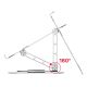 10. UNITEK PODSTAWKA POD LAPTOPA REGULOWANA 360° 10-16''