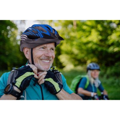 2. KASK ROWEROWY REGULOWANY NIEBIESKI DUNLOP R.M