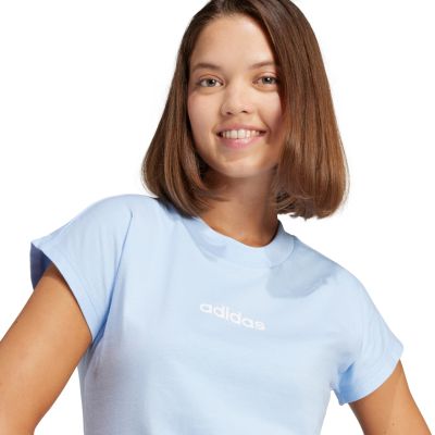 9. Koszulka adidas Essentials Linear Cotton W JG8660