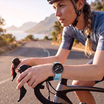 5. Pasek Tech-Protect Silicone Air na Samsung Galaxy Watch 40 / 44 / 46 mm - błękitny