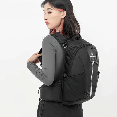9. Plecak Rockbros H9 miejski 20 l lekki wodoodporny - czarny