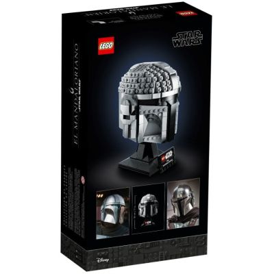 8. LEGO Star Wars TM 75328 Hełm Mandalorianina