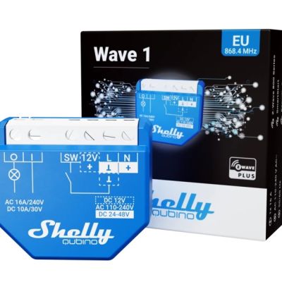 5. Inteligentny sterownik Z-Wave Shelly Qubino Wave 1