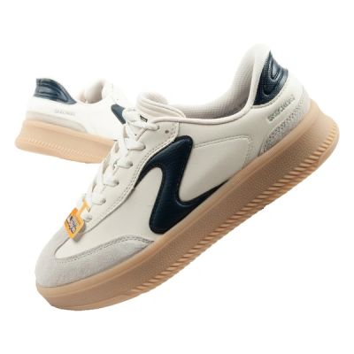 Skechers buty sportowe sneakersy damskie Lifted Luxe ecru Slip-Ins