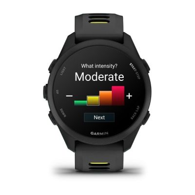 6. Zegarek Garmin Forerunner 170 42,6mm Black Amp Yellow
