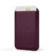 4. Portfel magnetyczny Tech-Protect CH01 MagWallet MagSafe na telefon - burgundowy