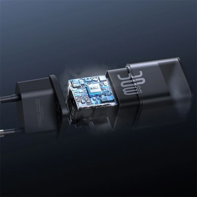 9. Ładowarka sieciowa Baseus GaN5S 30W EU USB-C - czarna
