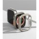9. Etui Ringke Slim 2-pack na Apple Watch Ultra 1 / 2 (49 mm) - przezroczysty i tytanowy