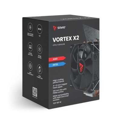 3. SAVIO CHŁODZENIE CPU VORTEX X2