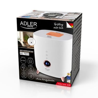 16. Adler AD 7972 nawilżacz powietrza ultradźwiękowy 4l Biały 23W