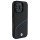 4. Etui BMW Sign Leather Textured And Line MagSafe na iPhone 16 Pro Max - czarne