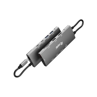 2. Equip 133490 stacja dokująca Przewodowa USB 3.2 Gen 1 (3.1 Gen 1) Type-C Szary
