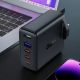 3. Szybka ładowarka GaN UK Acefast A40 100W PD 3x USB-C 1x USB-A - czarna