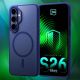 10. Etui 3mk Smoke MagCase na Samsung Galaxy S26+ - granatowe