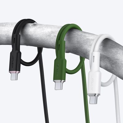 9. Acefast kabel USB - USB Typ C 1,2m, 3A biały (C2-04 white)
