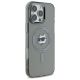 4. Etui Karl Lagerfeld IML Metal Choupette Head MagSafe na iPhone 16 Pro - czarne