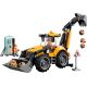 3. LEGO City 60480 - Żółta koparko-ładowarka