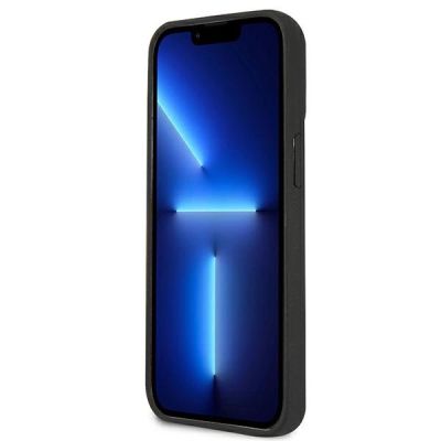 5. Etui Karl Lagerfeld 3D Rubber Choupette na iPhone 13 Pro / iPhone 13 - czarne