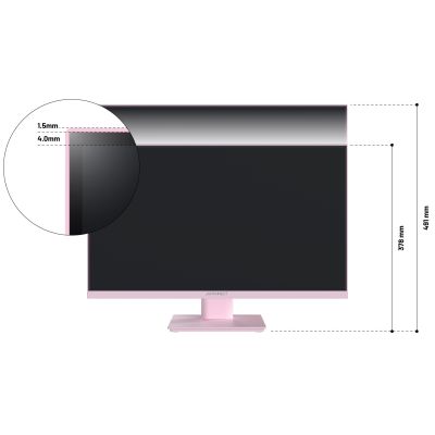 13. Monitor JAPANNEXT 60,5cm JN-I238FHD120F-HSP-PK 16:9 HDMI różowy FHD
