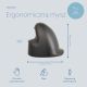 10. R-Go Tools Mysz ergonomiczna R-Go HE Break z oprogramowaniem do przerw, rozmiar small (długość dłoni poniżej 165 mm), dla praworęcznych, przewodowa, czarna