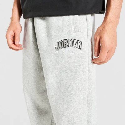 3. Spodnie dresowe Air Jordan Oversized Graphic Sweatpants Szare - II2319-050
