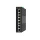 Przełącznik LevelOne Hilbt Industrial GB/SL 8-portowy IP30+DIN 1Gbps