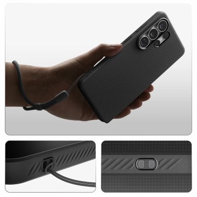 22. Etui Spigen Liquid Air Mag MagSafe na Samsung Galaxy S26 Ultra - czarne