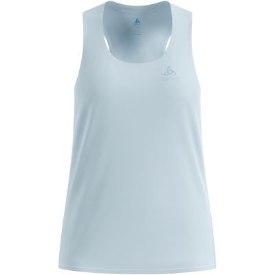 3. Koszulka tech. bez rękawów damska ODLO Tank crew neck ZEROWEIGHT CHILL-TEC niebieska