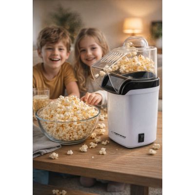 14. Maszynka do popcornu Esperanza Poof EKP005W (1200W; kolor biały)