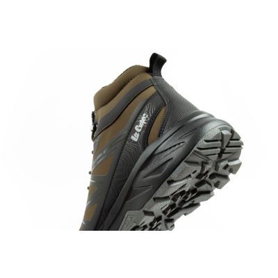 7. Lee Cooper buty męskie zimowe trekkingowe ocieplane wodoodporne zielone