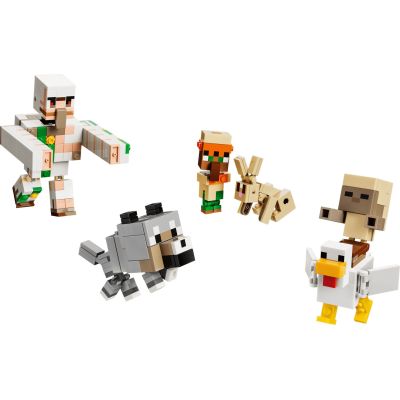 3. LEGO Minecraft 21592 - Atak kurzego jeźdźca na pustyni