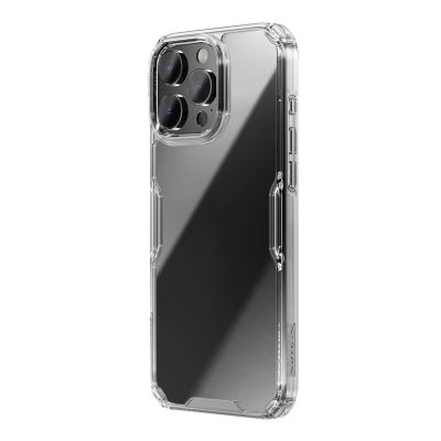 2. Etui Nillkin Nature Pro Case na iPhone 16 Pro - przezroczysto-białe