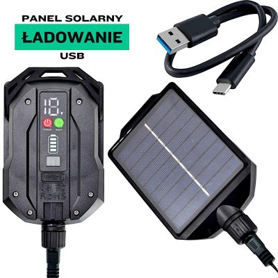 3. ŁAŃCUCH SOLARNY ŚWIETLNY 480 LED BIAŁY