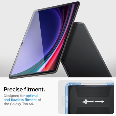 12. Szkło hartowane Spigen Glas.tR EZ Fit na Samsung Galaxy Tab S9 11'' X710 / X716B