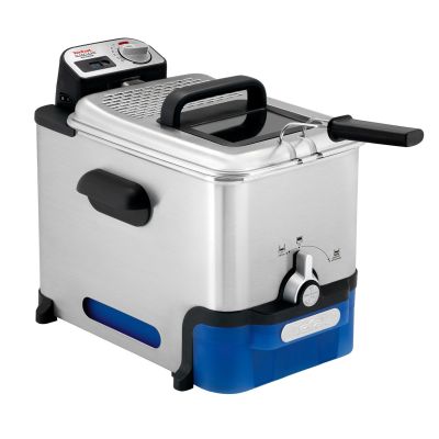 Frytkownica Tefal FR8040, pojemność 3,5l, kolor Schwarz, stal nierdzewna, moc 2300W, wymiary 34,8 cm x 46,4 cm