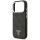 6. Etui Guess 4G Triangle Logo MagSafe na iPhone 17 Pro - czarne