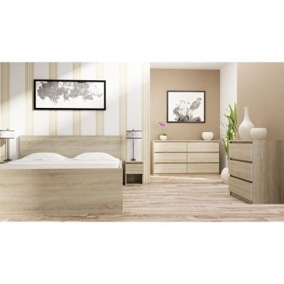 4. M3 MALWA KOMODA 3 SZUFLADY SONOMA